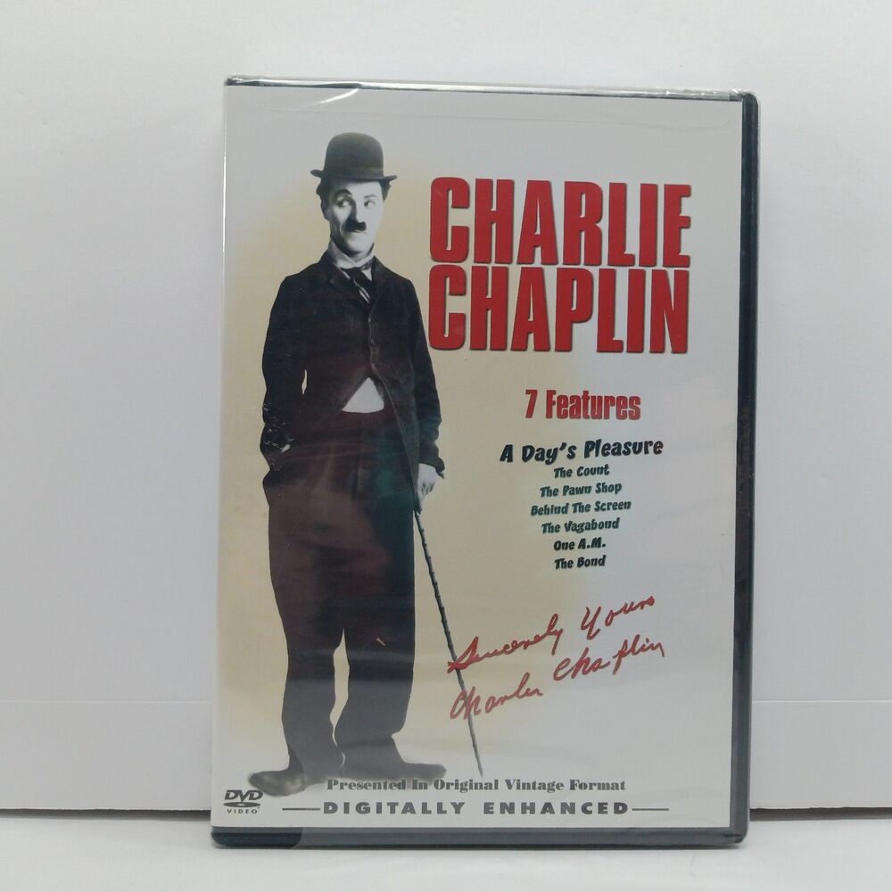 Charlie Chaplin Digitally Enhanced Original DVD Video Echo Bridge Entertainment